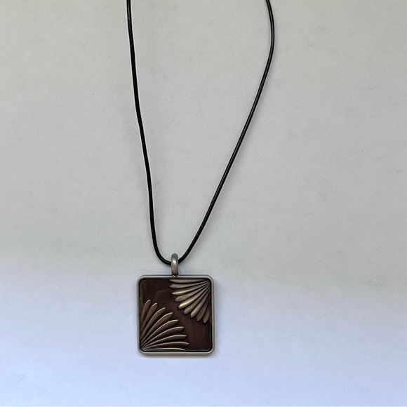 Necklace with two pendants - Picture 4 of 5